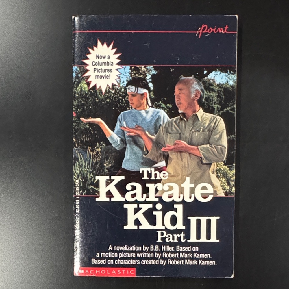 The Karate Kid: Part III: Novelization - Vintage Scholastic Paperback Novel